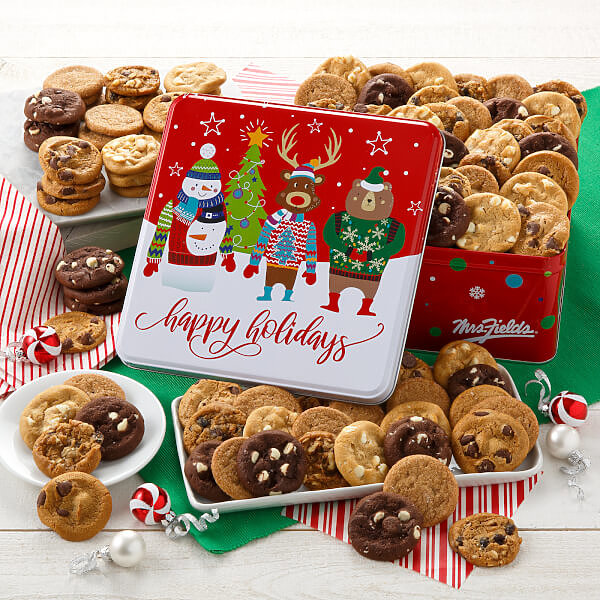 Happy Holidays 90 Nibblers Tin Happy Holidays 90 Nibblers Tin