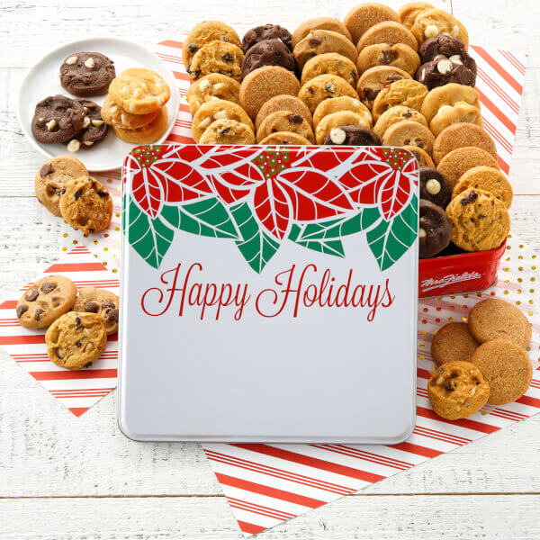 Happy Holidays 60 Nibblers Tin Happy Holidays 60 Nibblers Tin