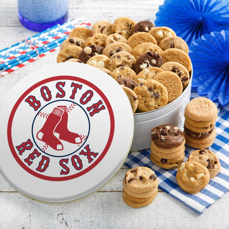 Boston Red Sox Nibblers Tin Boston Red Sox Nibblers Tin