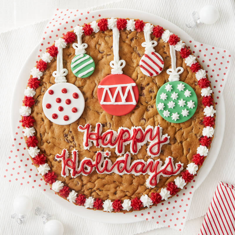 Deck The Halls Cookie Cake Deck The Halls Cookie Cake