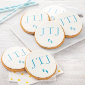 Footprint Birth-Day Logo Cookies Footprint Birth-Day Logo Cookies