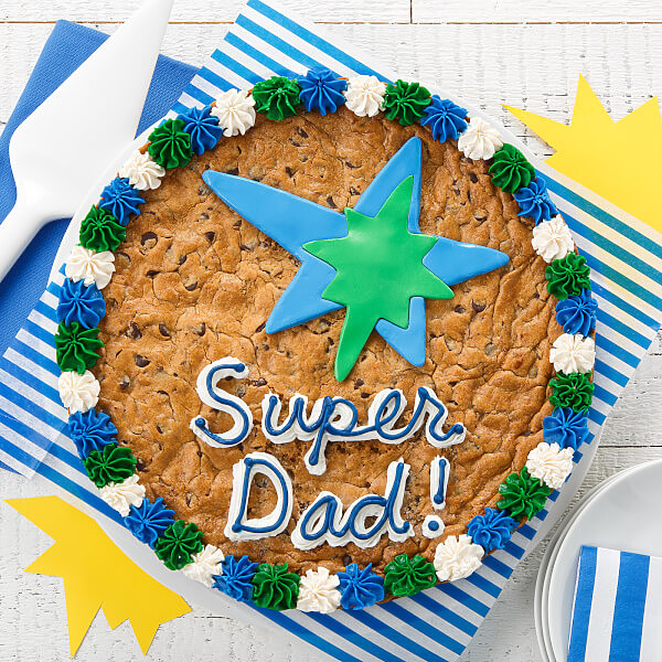 Super Dad Cookie Cake Super Dad Cookie Cake