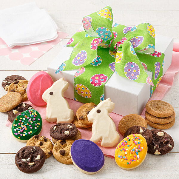 Easter Delight Box easter box gift bunny candy cookies