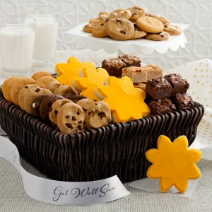 Get Well Soon Sunshine Basket get well sunshine basket basket gift cookies