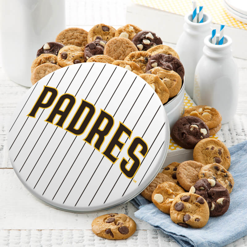 San Diego Padres 48 Nibbler Tin San Diego Padres 48 Nibbler Tin