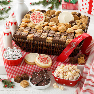 Confections Collection Basket corporate gifts custom gifts holiday christmas xmas